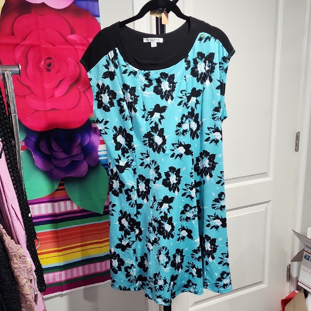 SOLD Studio Works Elegant Black Petite Dress